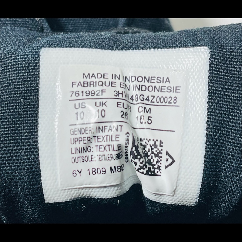 Convers all star Kids